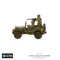 US Army Jeep with 30 Cal MMG 28mm 2