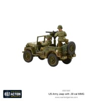 US Army Jeep with 30 Cal MMG 28mm 3