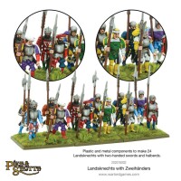 Pike & Shotte Landsknechts with Zweihanders 28mm 3