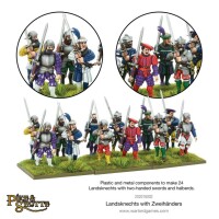 Pike & Shotte Landsknechts with Zweihanders 28mm 4