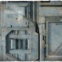 Deep Cut Studio Wargames Terrain Mat Space Hulk 4x4 2
