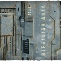 Deep Cut Studio Wargames Terrain Mat Space Hulk 4x4 4