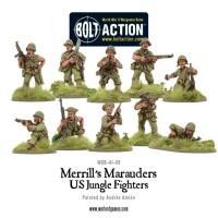 US Army Merrills Marauders Squad 28mm 2