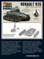 French Renault R35 Light Tank 28mm 2