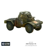 French AMD Panhard 178 Armoured Car 28mm 2