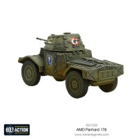 French AMD Panhard 178 Armoured Car 28mm 3