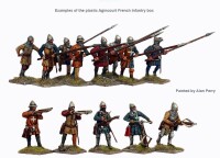 Agincourt French Infantry 1415-1429 28mm 2