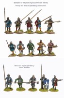 Agincourt French Infantry 1415-1429 28mm 4