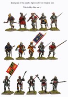 Agincourt Foot Knights 1415-1429 28mm 2