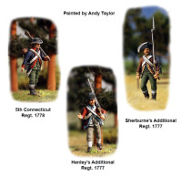 American War of Independence Continental Infantry 1776-1783 