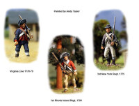 American War of Independence Continental Infantry 1776-1783 