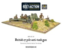 British Army 17 pdr Anti-Tank Gun 28mm