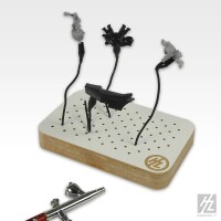 Airbrush Kleinteile Halterung (Airbrush  gallery