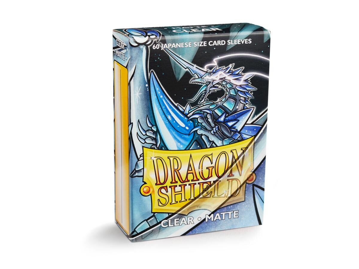 Dragon Shield Japanese Matte Clear 60 protective Sleeves