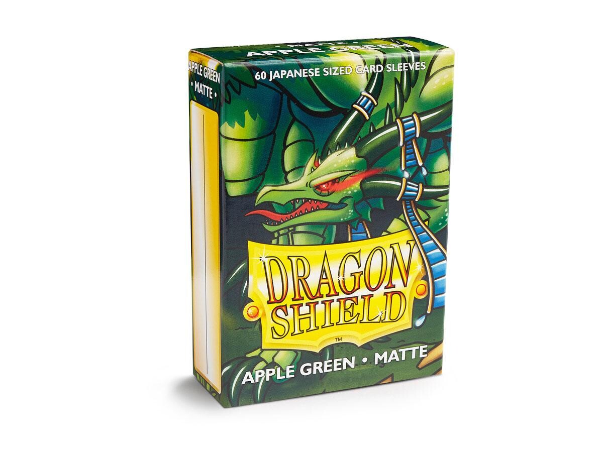 Dragon Shield Japanese Matte Apple Green 60 protective Sleeves