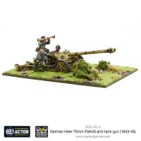 German Heer 75mm PaK 40 Anti-Tank Gun (1943-45) 28mm