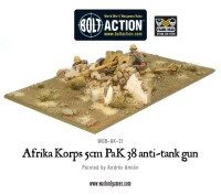 Afrika Korps 5cm PaK 38 Anti-Tank Gun 28mm 2