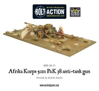 Afrika Korps 5cm PaK 38 Anti-Tank Gun 28mm 4