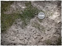 Deep Cut Studio Wargames Terrain Mat Medieval Ruins 4x4 2