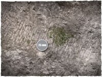Deep Cut Studio Wargames Terrain Mat Medieval Ruins 4x4 4