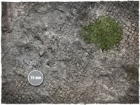 Deep Cut Studio Wargames Terrain Mat Medieval Ruins 4x6 3