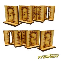 Dungeon Doors Set 1 28mm gallery