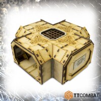 Fortified Bunker Cross Section 28mm 2
