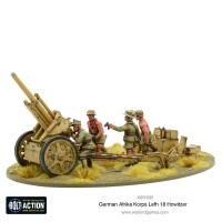 Afrika Korps LeFH 18 10.5cm Medium Artillery 28mm 2