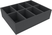 Full-Size Schaumstoff 90 mm (8 großen Fächer) 1