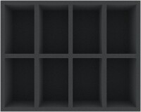 Full-Size Schaumstoff 90 mm (8 großen Fächer) 2