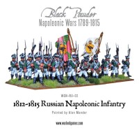 Napoleonic Russian Line Infantry 1812-1815 28mm 2