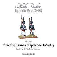 Napoleonic Russian Line Infantry 1812-1815 28mm 5