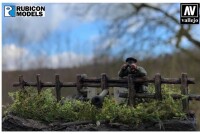 Log Fence Set 1 Scenery Series 1/56 28mm 3
