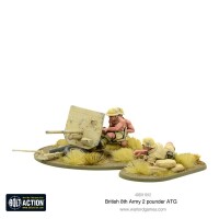 British 8th Army 2 Pounder AT Gun 28mm