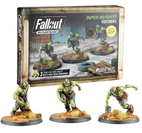 Fallout Wasteland Warfare Super Mutants Suiciders