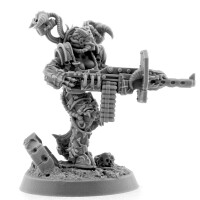 Chaos Possessed Cultist With Heavy Machine Gun 2
