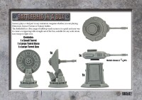 Battlefield in a Box Galactic Warzones Defense Turrets 2