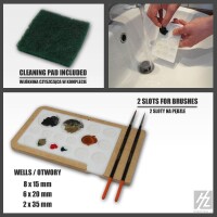 Farbpalette / Mischpalette (Acrylic Painting Palette) 2