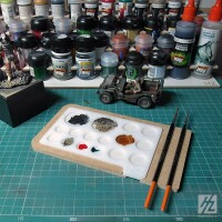 Farbpalette / Mischpalette (Acrylic Painting Palette) 3